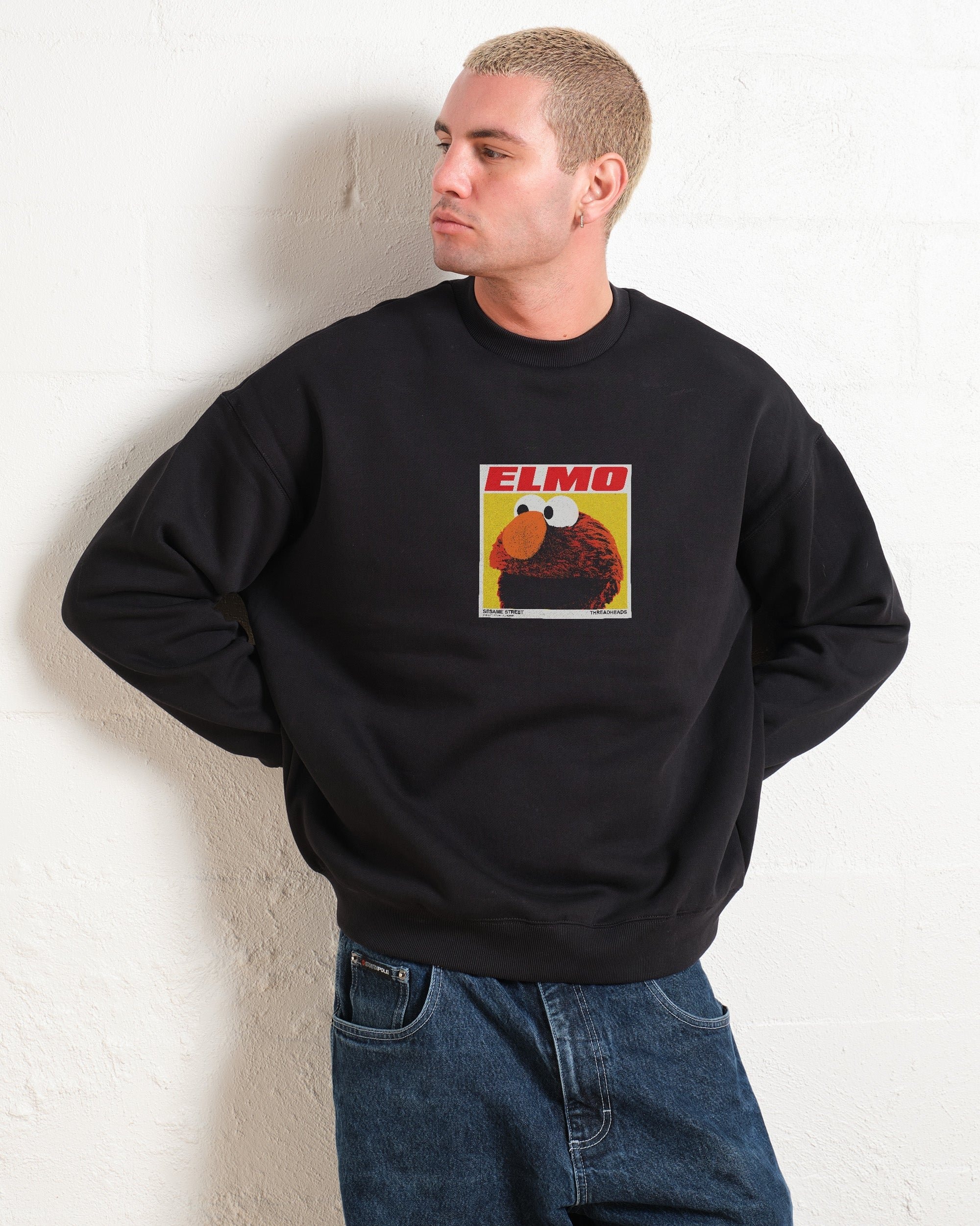 Elmo's Greatest Hits Unisex Sweatshirt - Official Sesame Street Cotton Blend Graphic