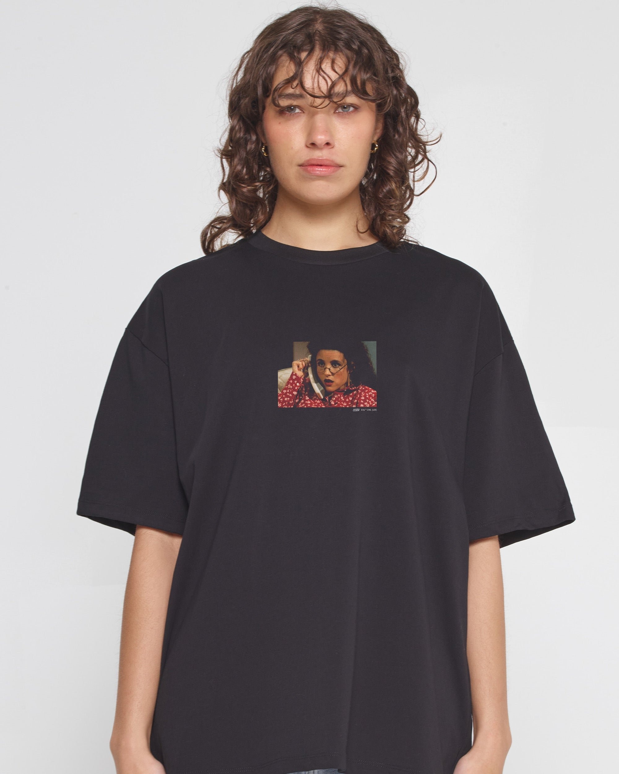 Who is This? Seinfeld Oversized Graphic Tee - Unisex 100% Combed Cotton