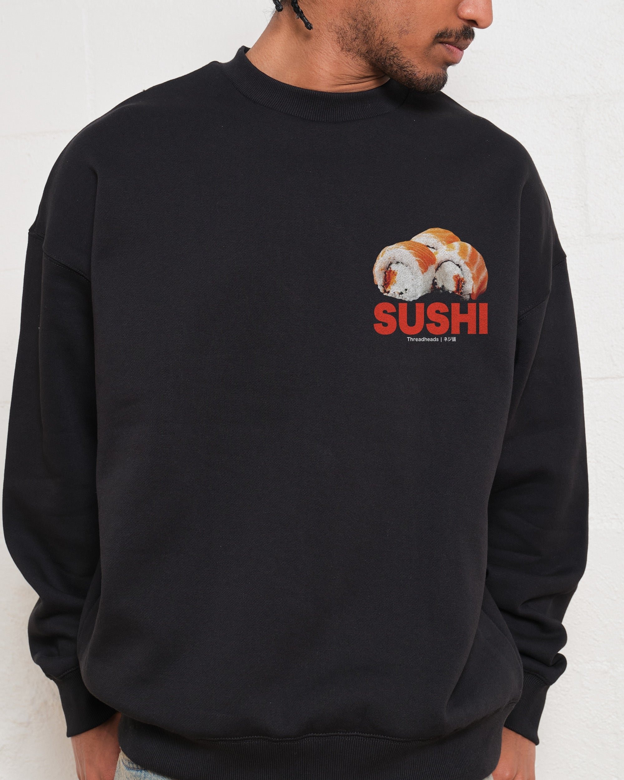 Sushi Graphic Unisex Sweatshirt - Premium 340gsm Cotton Poly Blend