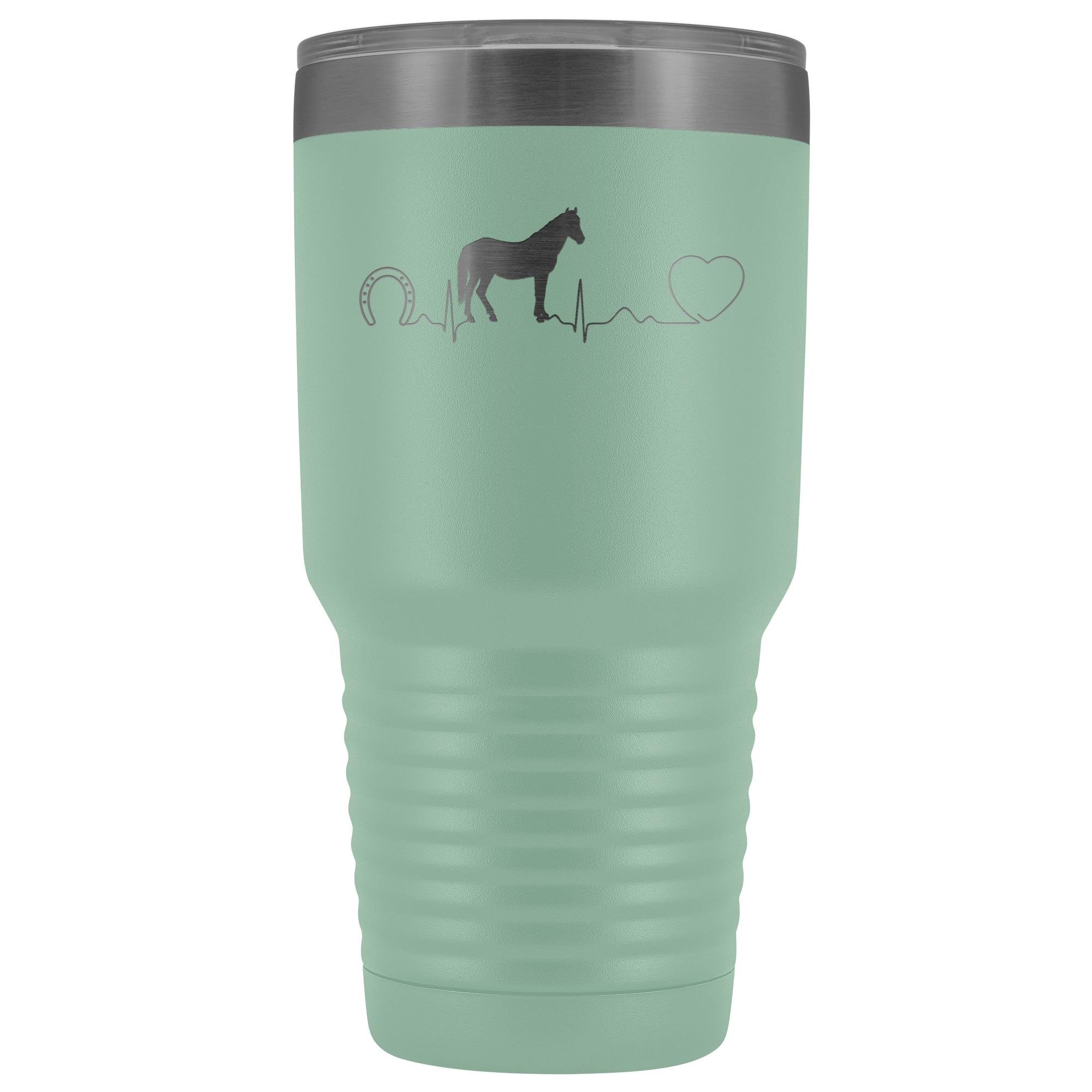 Large Animal Vet Horse Pulse 30oz Vacuum Insulated Tumbler